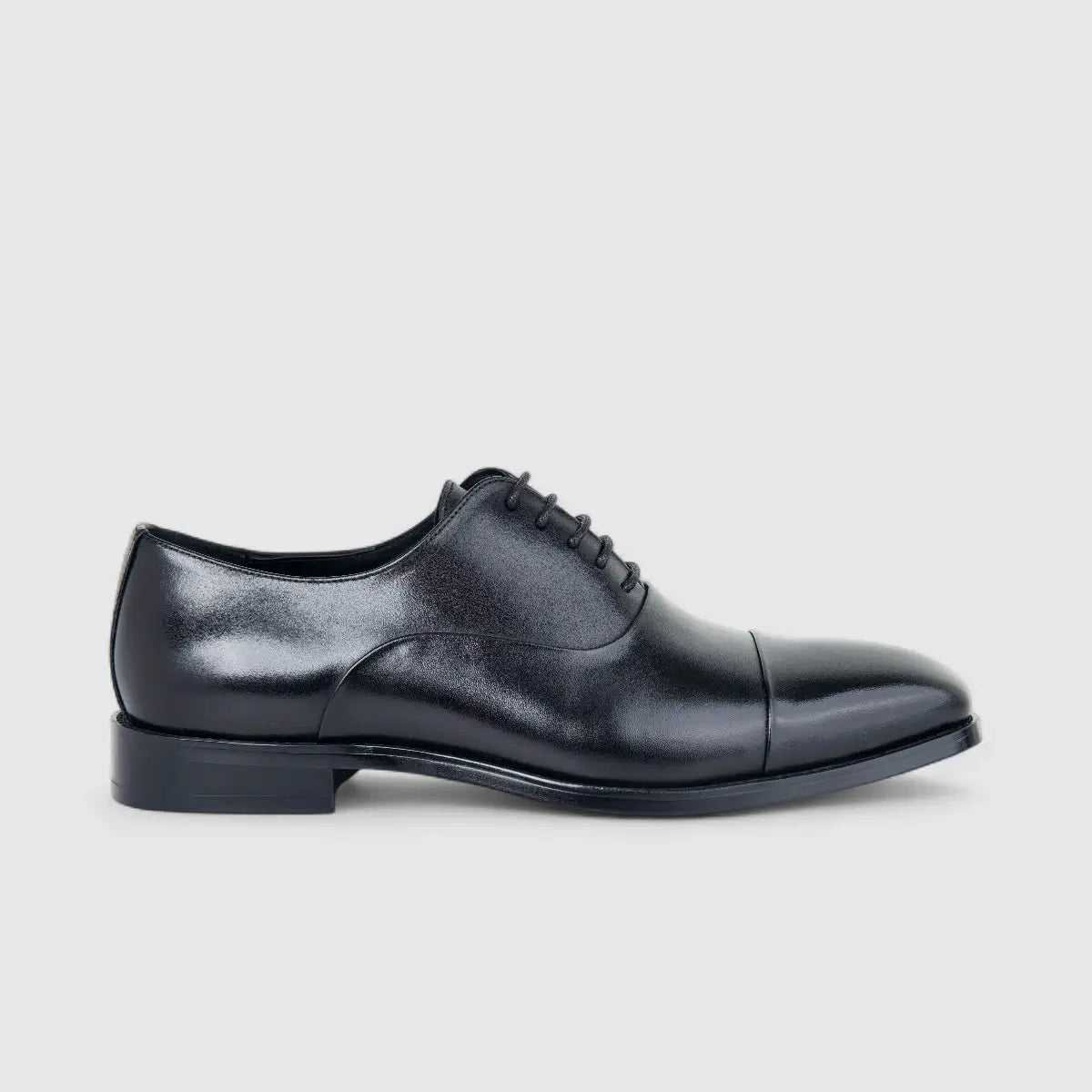 Fabino Men's (UK5 TO UK12) Leather Lace Up M3220161 Black FB7