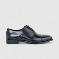 Fabino Men's (UK5 TO UK12) Leather Lace Up M3220161 Black FB7