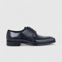 Fabino Men's (UK5 TO UK12) Leather Lace Up M3220162 Black FB10