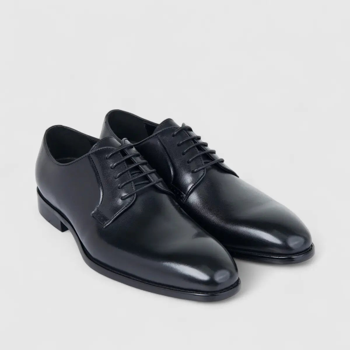 Fabino Men's (UK5 TO UK12) Leather Lace Up M3220162 Black FB10