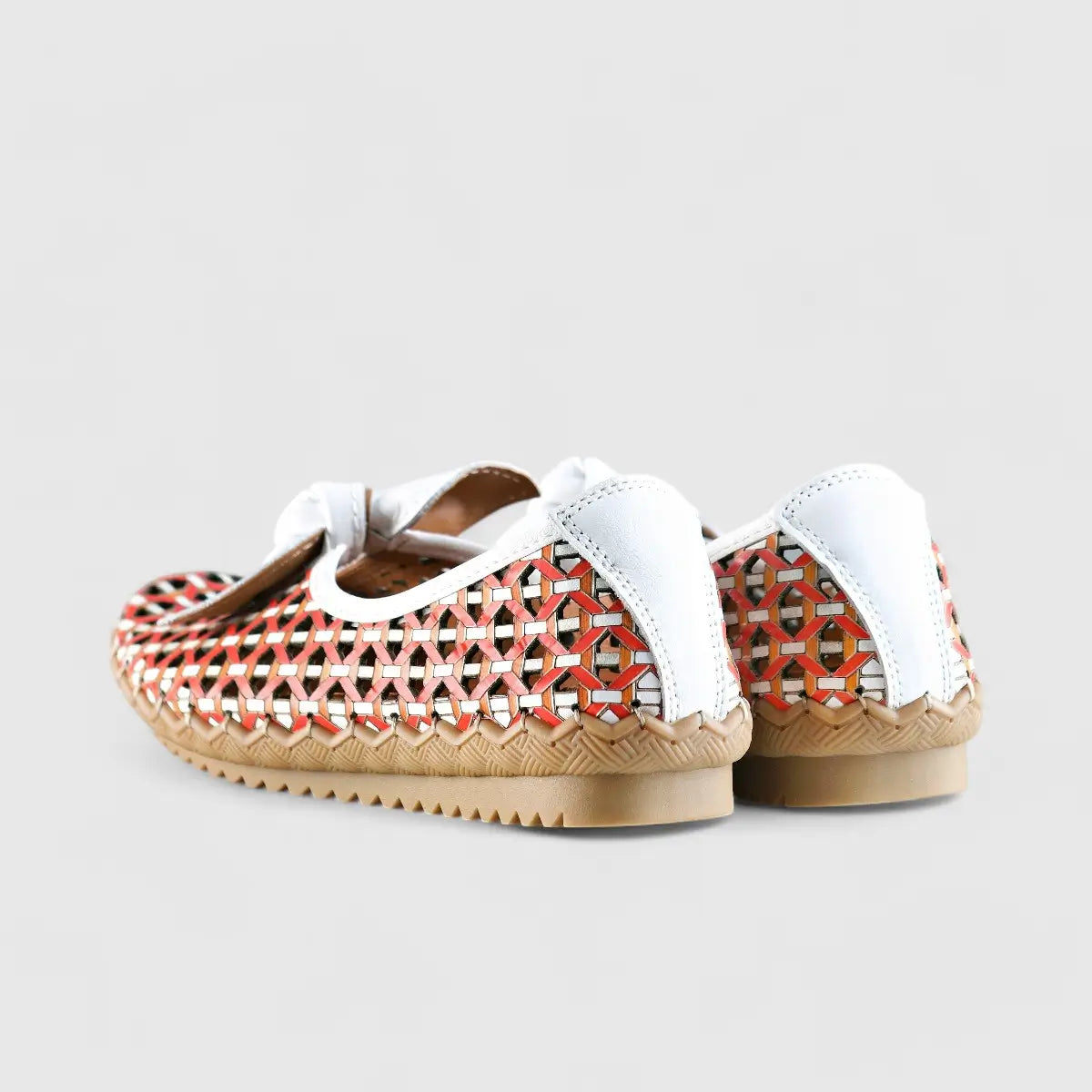 Karyoka Comfort Leather Casuals 5403 Multi Sandals | familyshoecentre