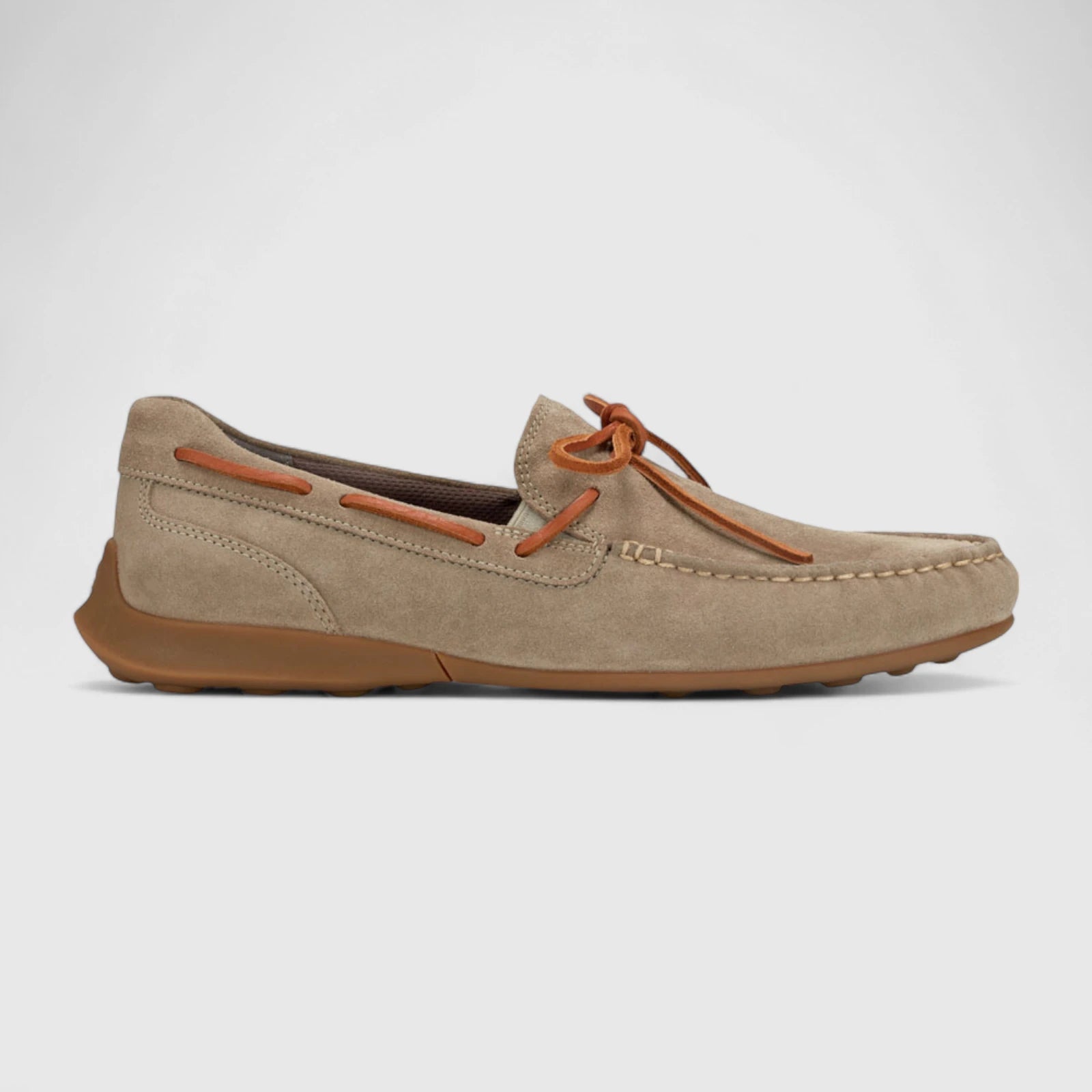 Rockport DMXDunphy Suede loafer Beige RP20 Loafers | familyshoecentre