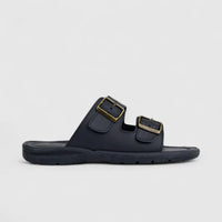 Filo Men's Casual Push In Sandal Trey 006 Black NM3