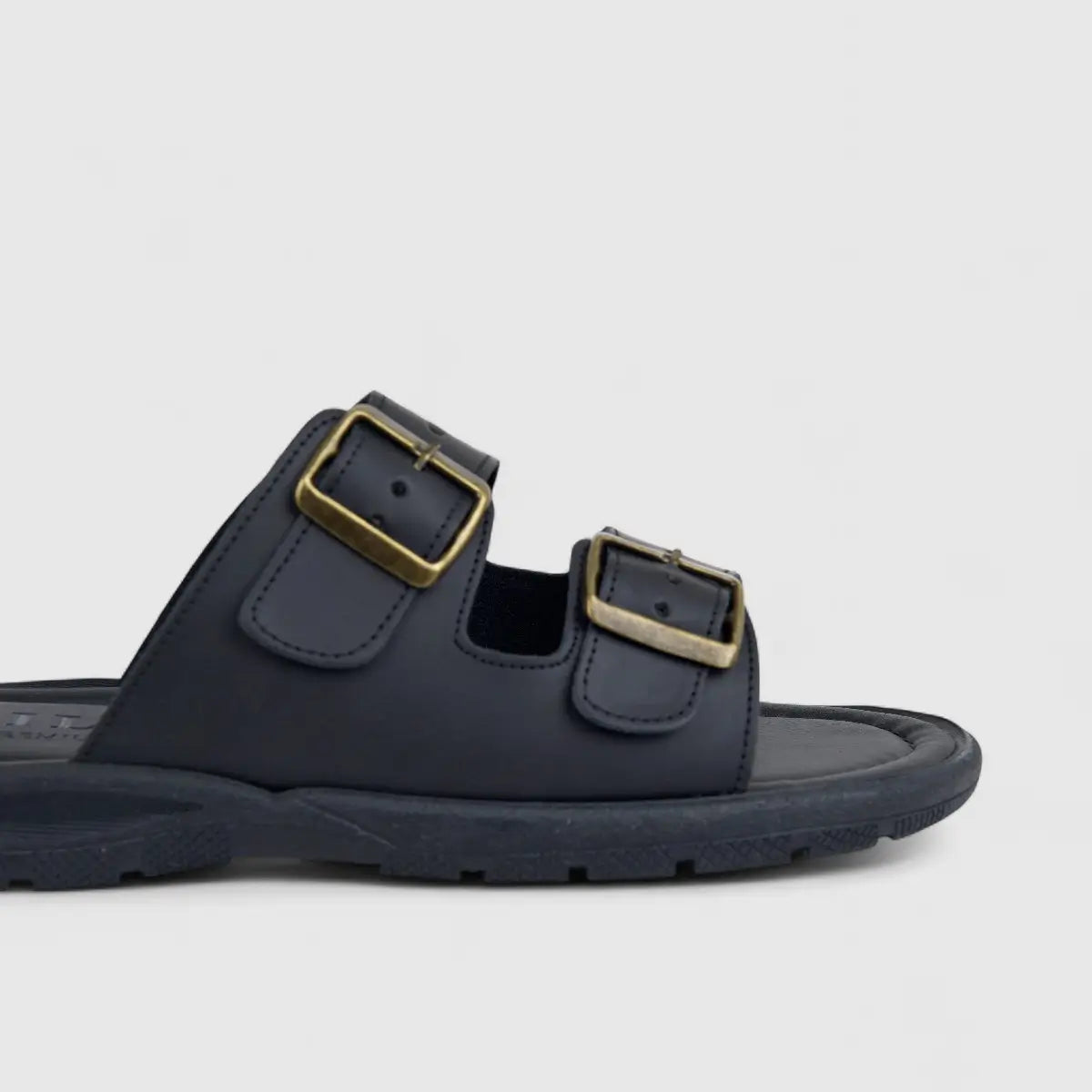Filo Men's Casual Push In Sandal Trey 006 Black NM3