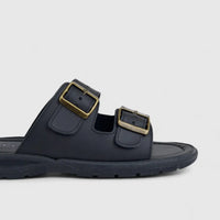 Filo Men's Casual Push In Sandal Trey 006 Black NM3