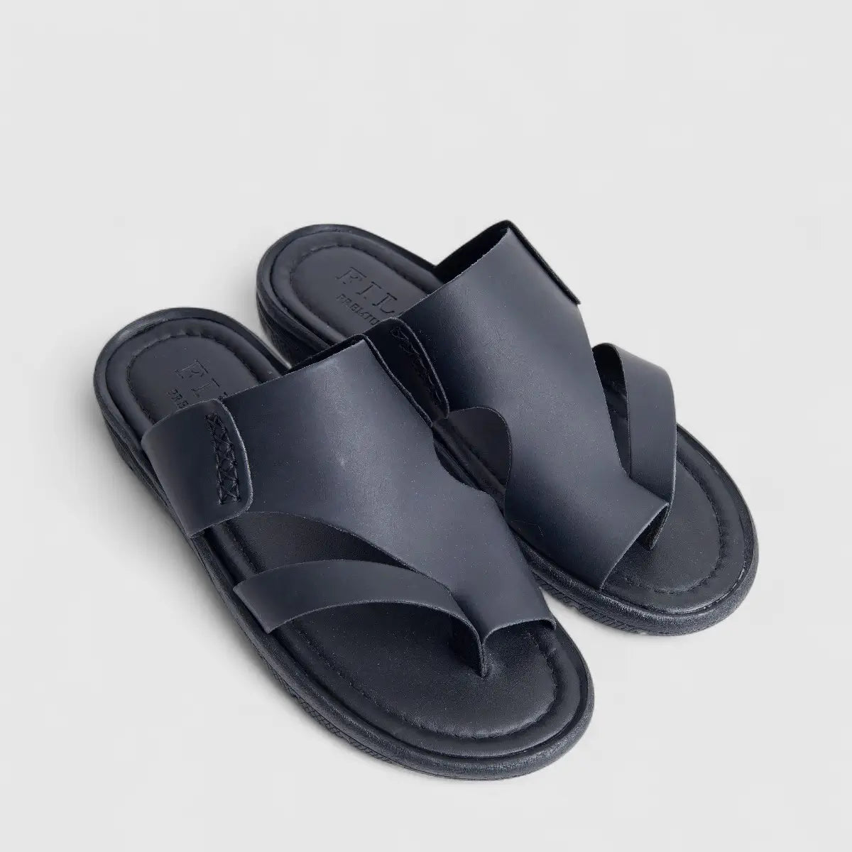 Filo Men's Casual Thong Sandal Trey 007 Black NM2