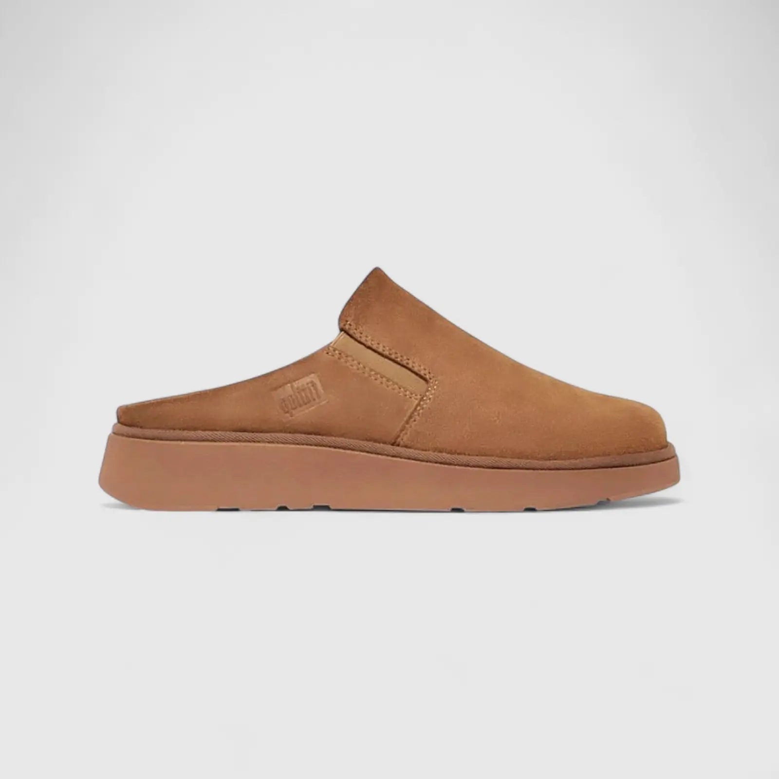 Fit Flop Ladies Comfort Gen-FF Elasticated Mule IF6-A69 Tan FP116