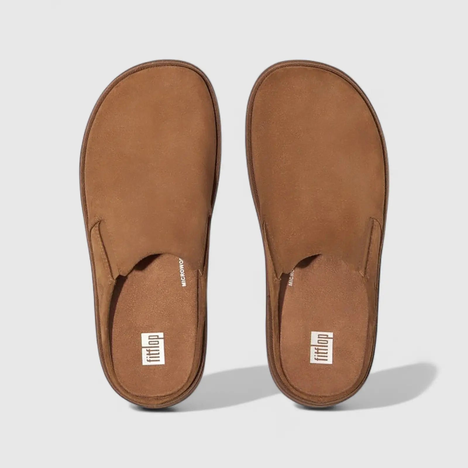 Fit Flop Ladies Comfort Gen-FF Elasticated Mule IF6-A69 Tan FP116