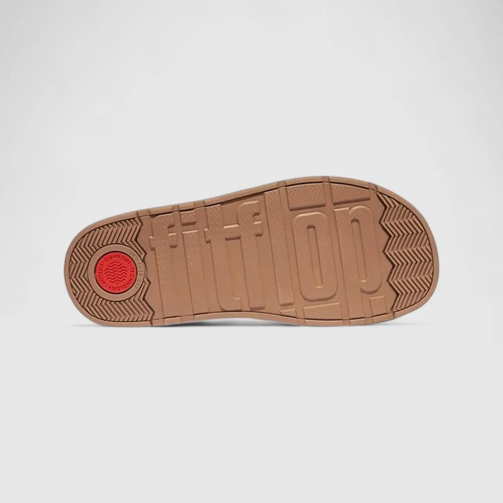 Fit Flop Ladies Comfort Gen-FF Elasticated Mule IF6-A69 Tan FP116