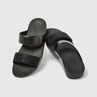 Fit Flop Ladies Comfort Sandal Lulu Crystal Embellished Slide EC4-090 Black FP108