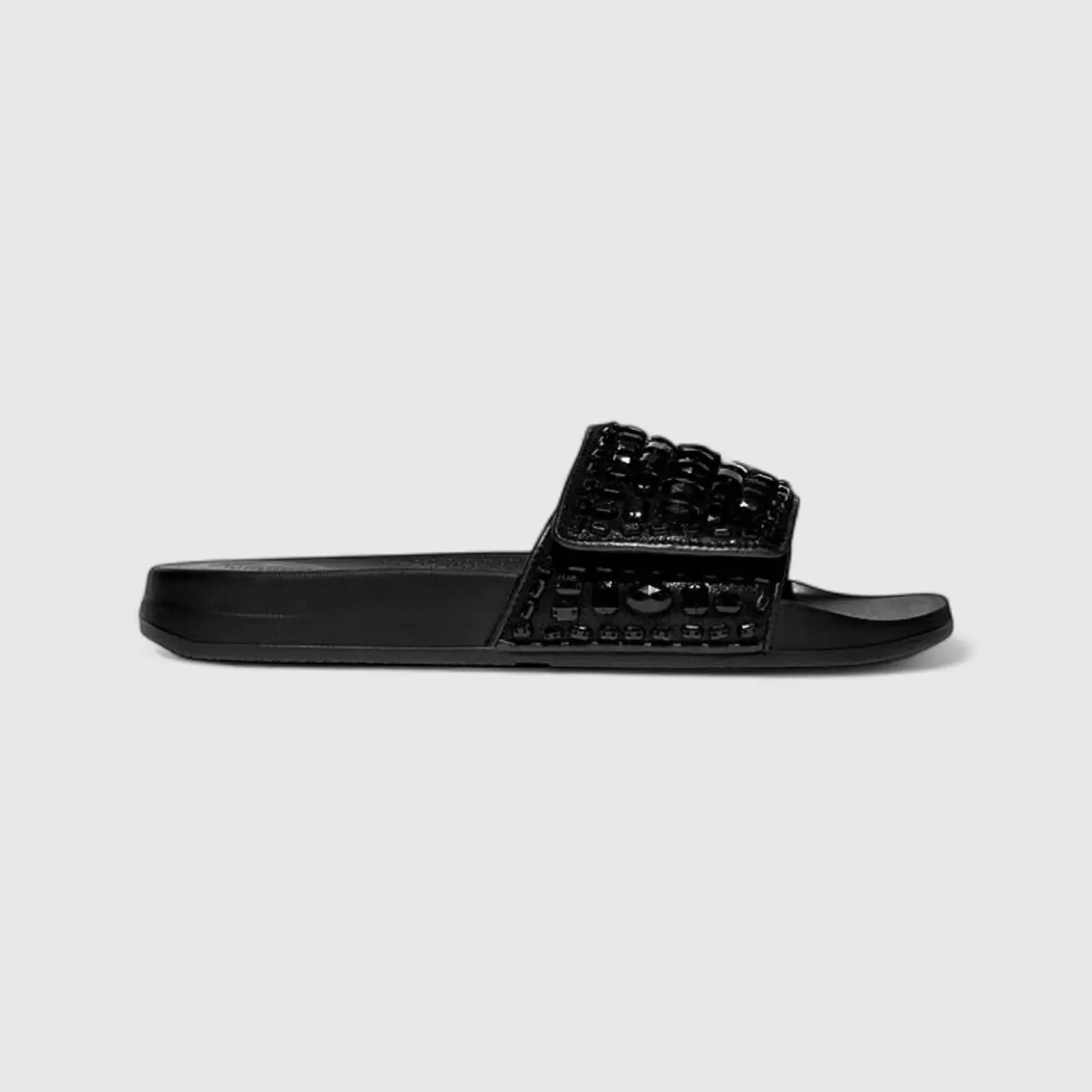 Fit Flop Ladies Comfort Slide I Qushion Multi Crystal JB1-090 Black FP102