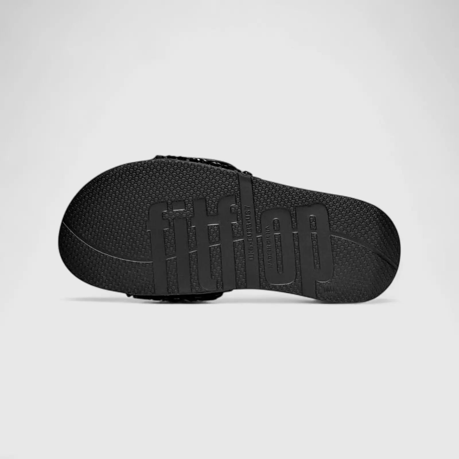 Fit Flop Ladies Comfort Slide I Qushion Multi Crystal JB1-090 Black FP102
