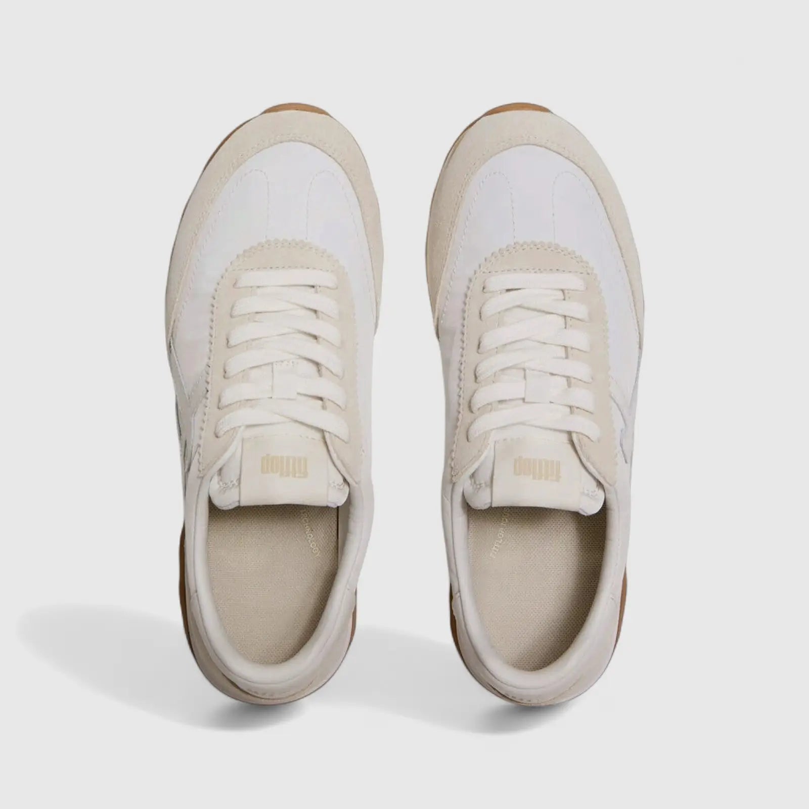 Fit Flop Ladies Comfort Sneaker Retro-Q A5P-646 Urban White FP112