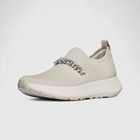 Fit Flop Ladies Comfort Sneaker With Pearl And Crystal F-Mode A1C-A99 Beige FP111