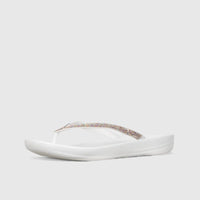 Fit Flops I Qushion Sparkle Urban White L-44 Sandals | familyshoecentre