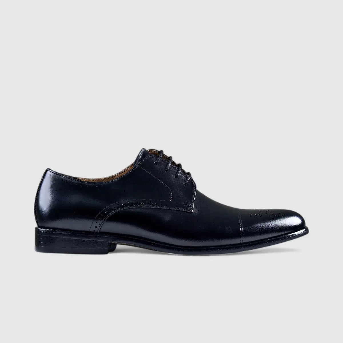 Florsheim Centurion Lace Up Semi Black Ash 2 FL34 Oxfords | familyshoecentre