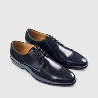 Florsheim Centurion Lace Up Semi Black Ash 2 FL34 Oxfords | familyshoecentre