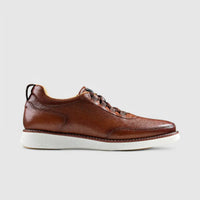 Florsheim Launch Elastic Lace Slip On Cognac 14446 FT26 Slip-ons | familyshoecentre