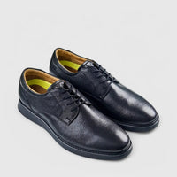 Florsheim Launch Plain Toe Lace Up Black 14440 FT28 Oxfords | familyshoecentre
