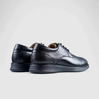 Florsheim Launch Plain Toe Lace Up Black 14440 FT28 Oxfords | familyshoecentre