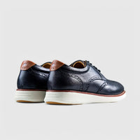 Florsheim Launch Wingtip Lace up Black 14439 FT27 Oxfords | familyshoecentre