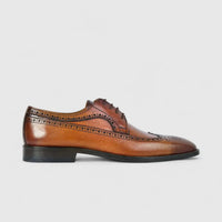 Florsheim Imperial Men's Derby Brouge Adana 2-560/260 Tan EL28 Oxfords | familyshoecentre