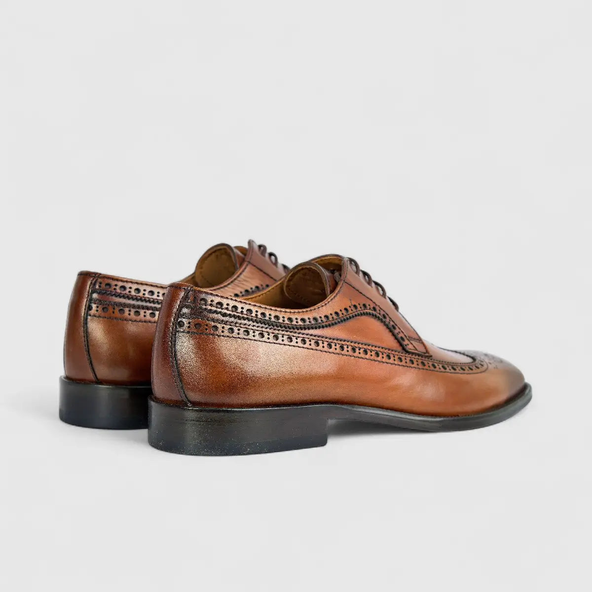 Florsheim Imperial Men's Derby Brouge Adana 2-560/260 Tan EL28 Oxfords | familyshoecentre