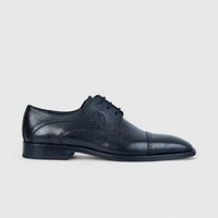 Florsheim Imperial Men's Derby Lace Up Toe Cap Izmit 1-397/001 Black EL24 Oxfords | familyshoecentre