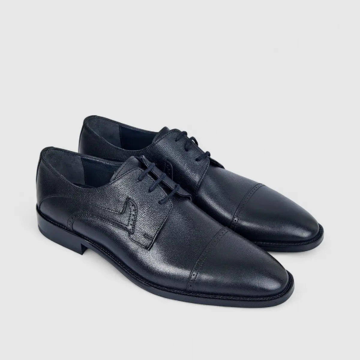 Florsheim Imperial Men's Derby Lace Up Toe Cap Izmit 1-397/001 Black EL24 Oxfords | familyshoecentre
