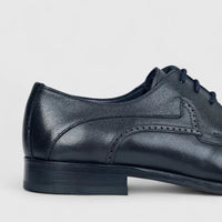 Florsheim Imperial Men's Derby Lace Up Toe Cap Izmit 1-397/001 Black EL24 Oxfords | familyshoecentre