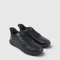 Florsheim Men's Fleet Perf Sneaker Black 171404/001 FT38