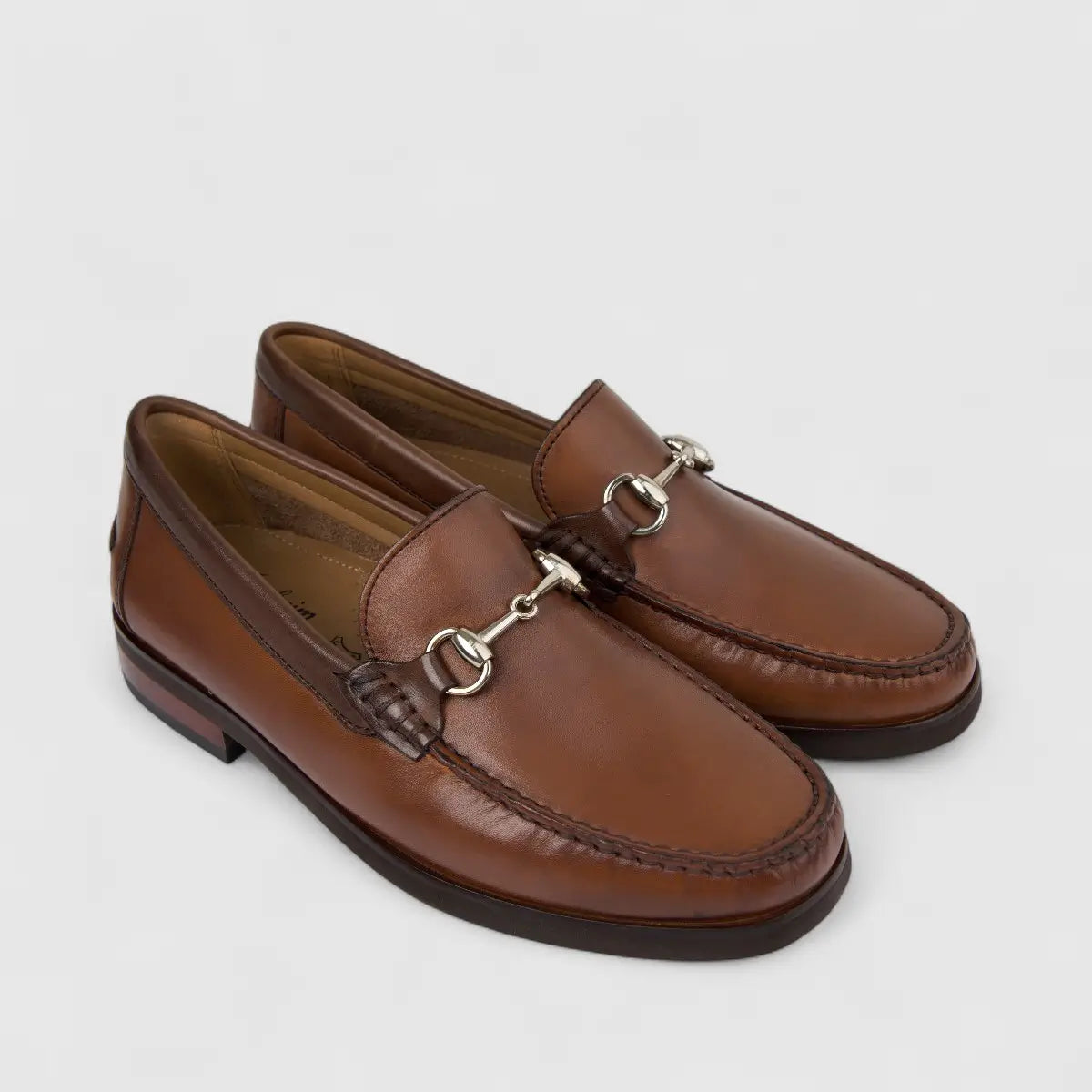 Florsheim Men's Slip On Berkley Flex Bit 12194-221/228 Cognac FL55