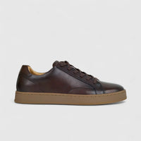 Florsheim Men's Sneaker Monopoli Lace 14455A/207 Brown/Gum Sole FT36
