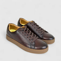 Florsheim Men's Sneaker Monopoli Lace 14455A/207 Brown/Gum Sole FT36