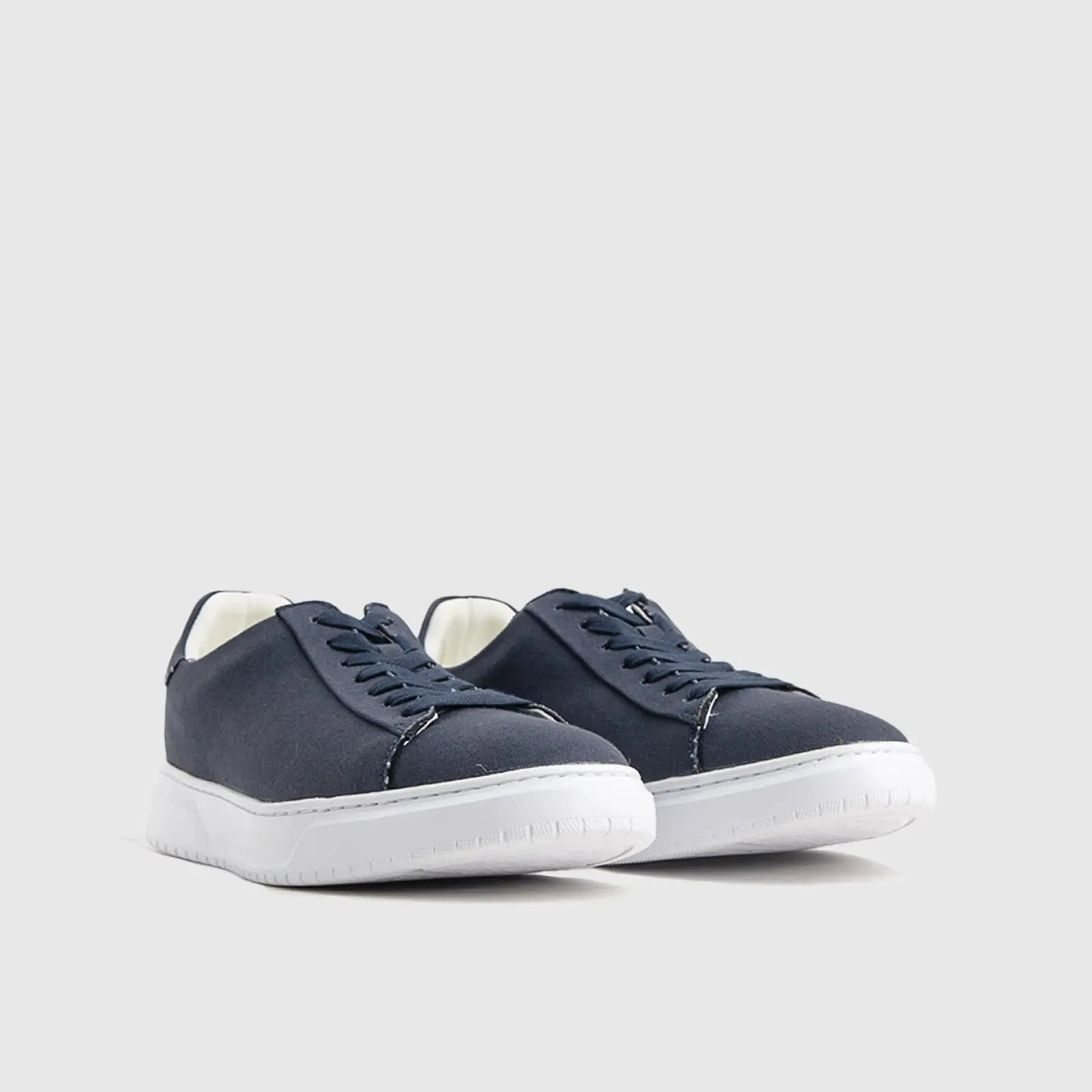 Florsheim Premier Canvas Sneaker - 17376 Navy Sneakers | familyshoecentre