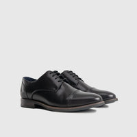 FLORSHIEM CIRRIUS BLACK Gents Shoes | familyshoecentre