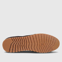 Formale Men's Leather Sneaker FW267030, showing the durable brown rubber sole with a textured zig-zag tread pattern.