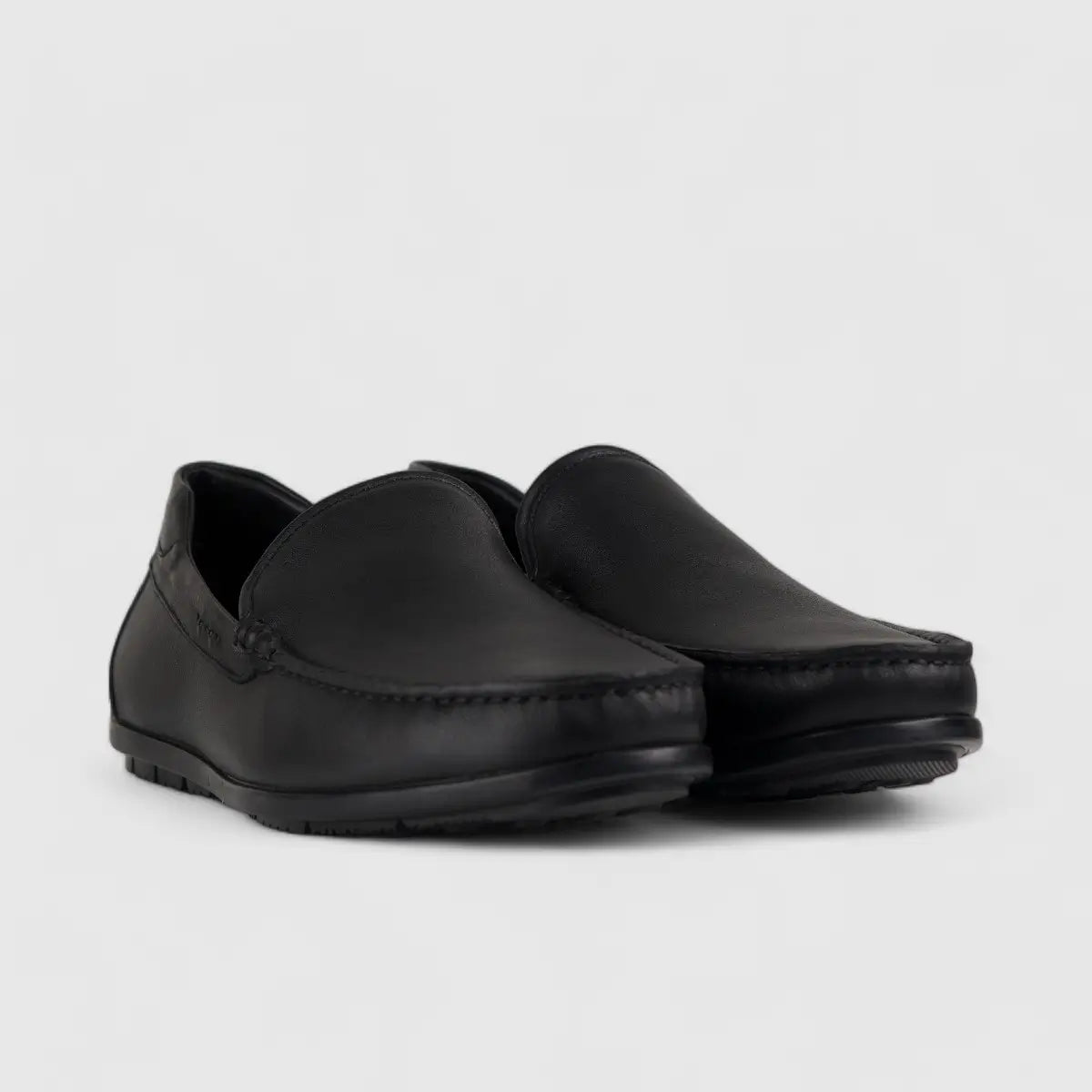 Formales Leather Loafers Black 2137A-6 Loafers | familyshoecentre
