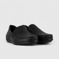 Formales Leather Loafers Black 2137A-6 Loafers | familyshoecentre