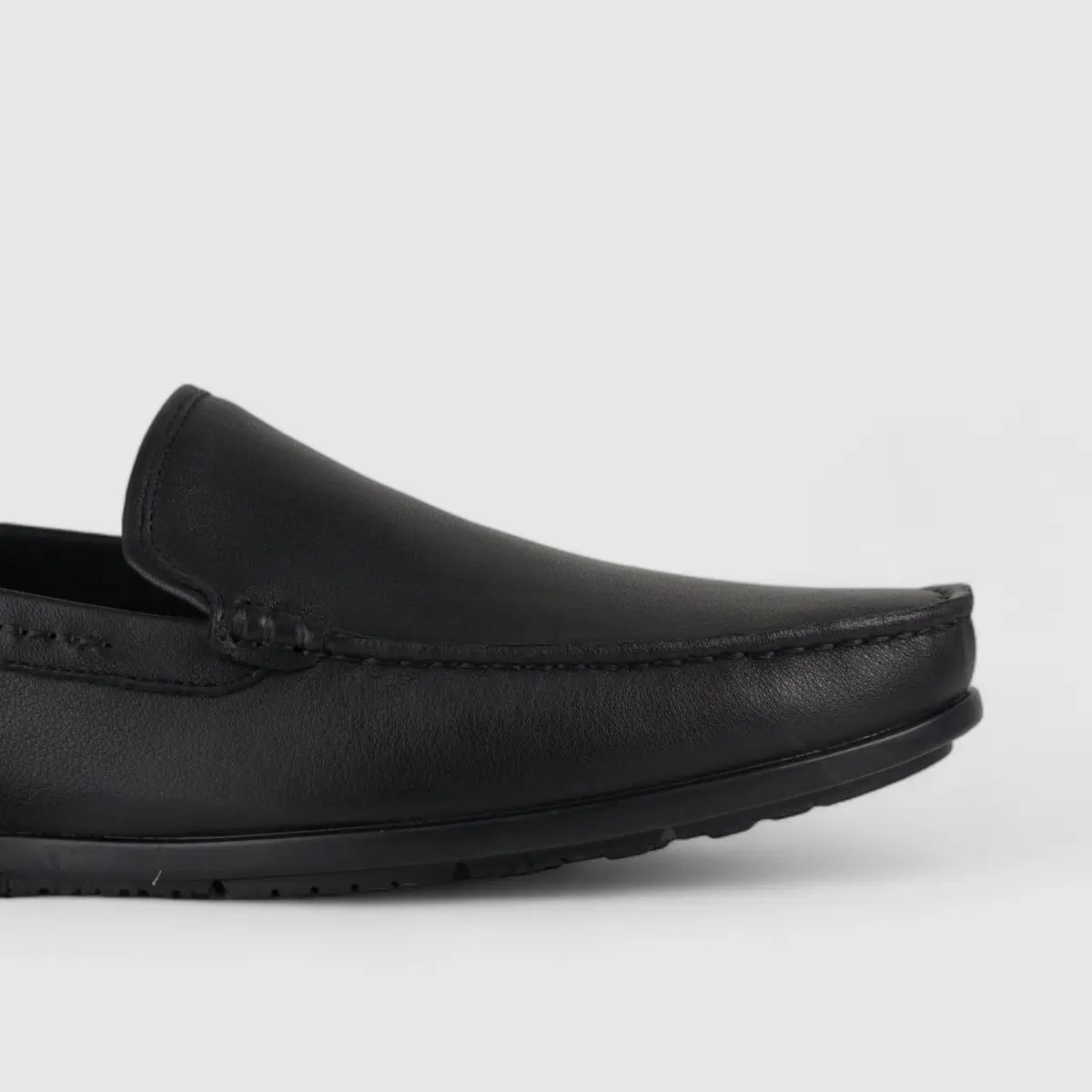 Formales Leather Loafers Black 2137A-6 Loafers | familyshoecentre