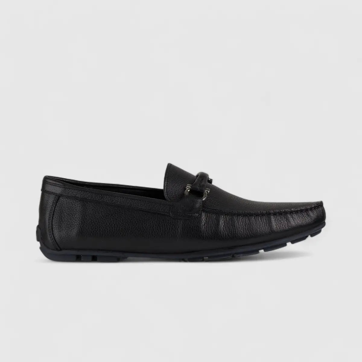 Formales Leather Loafers Black 6019-18 Loafers | familyshoecentre