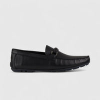 Formales Leather Loafers Black 6019-18 Loafers | familyshoecentre
