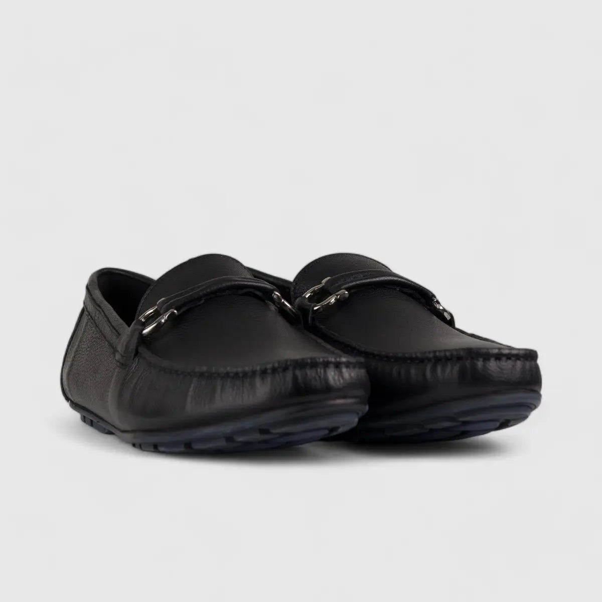 Formales Leather Loafers Black 6019-18 Loafers | familyshoecentre
