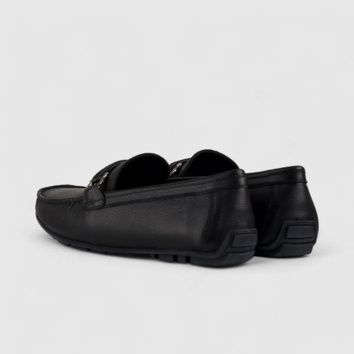 Formales Leather Loafers Black 6019-18 Loafers | familyshoecentre