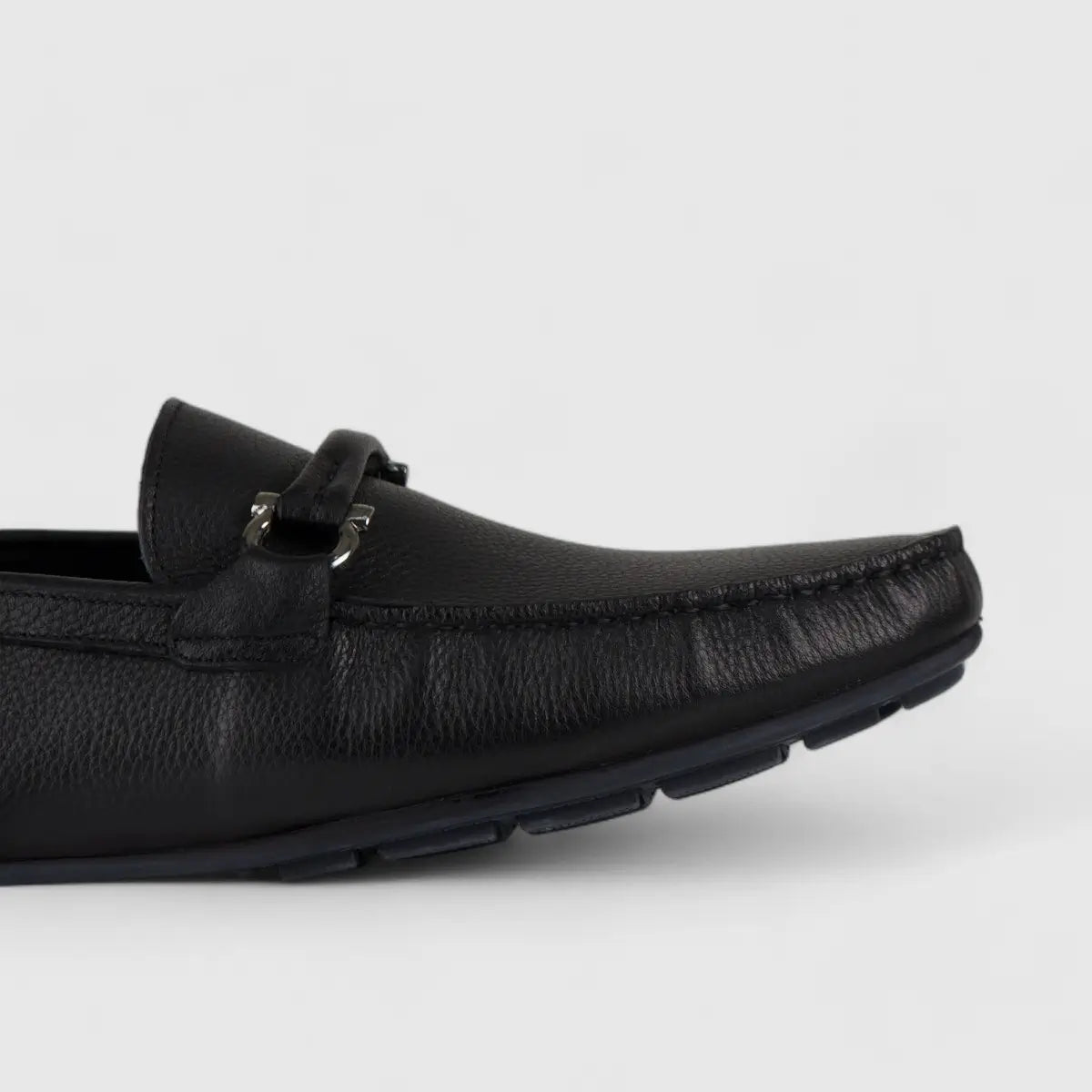 Formales Leather Loafers Black 6019-18 Loafers | familyshoecentre