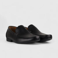 Formales Leather Loafers Black YY10-1-551 Loafers | familyshoecentre