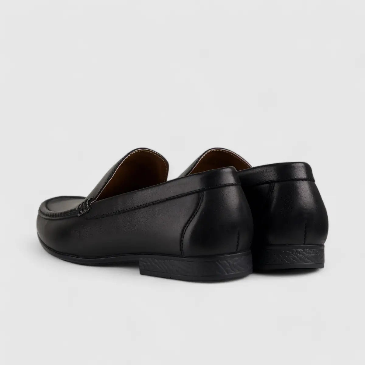 Formales Leather Loafers Black YY10-1-551 Loafers | familyshoecentre