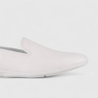 Formales Leather Loafers White 2142A-3 Loafers | familyshoecentre