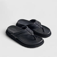 Formales Leather Sandal FM2526-2 Black FS2 Sandals | familyshoecentre