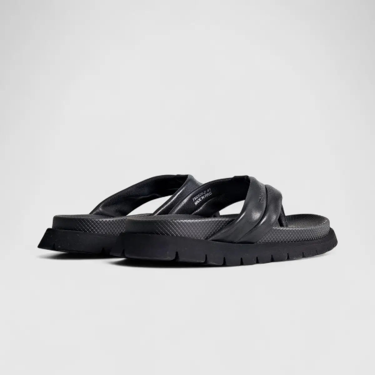 Formales Leather Sandal FM2526-2 Black FS2 Sandals | familyshoecentre